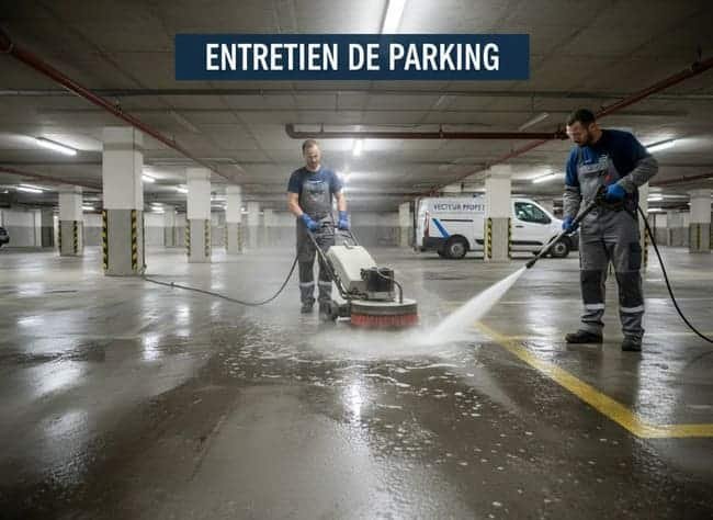Entretien de parking