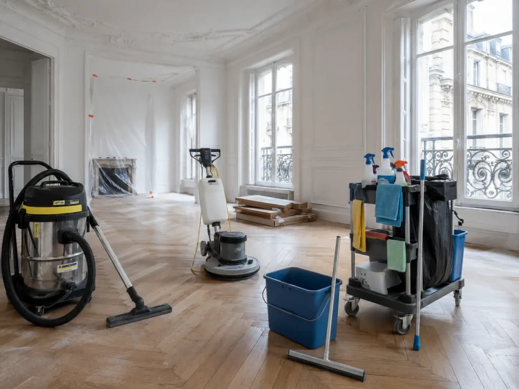 nettoyage fin de chantier