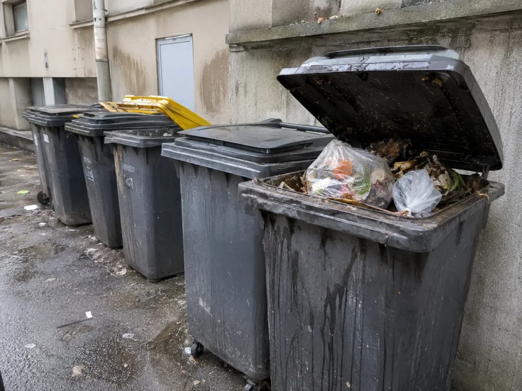 Sortie et rentrée des bacs roulants : un point clé contre les odeurs