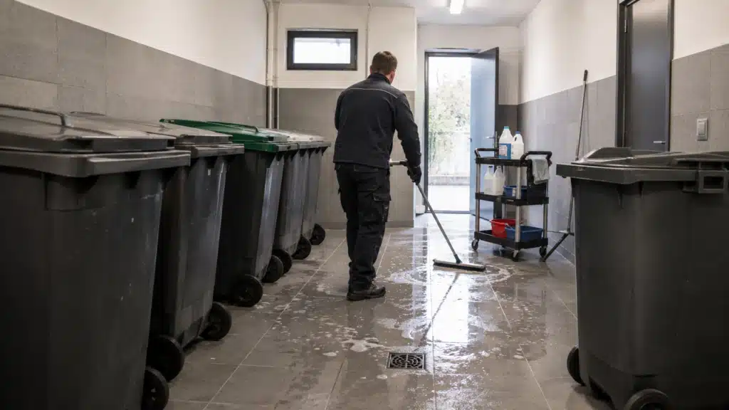 Comment entretenir un local poubelle d’immeuble collectif ?
